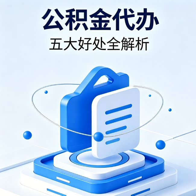 玉溪公积金代办到底值不值？这5大好处让你少走弯路
